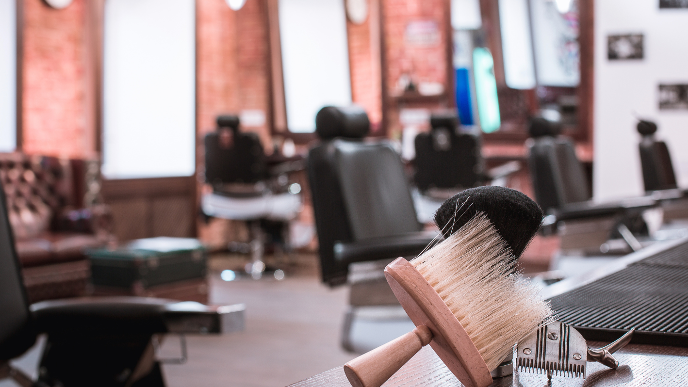 A hair brush sitting on top of a table